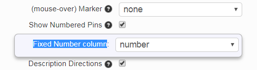 fixed number option